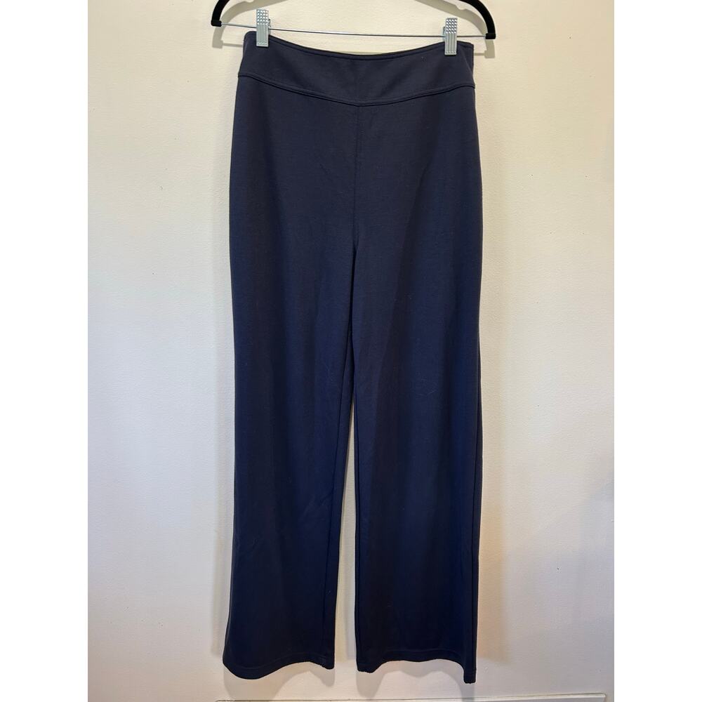 Niki Taylor comfort pants navy size M wide leg elastic waist
